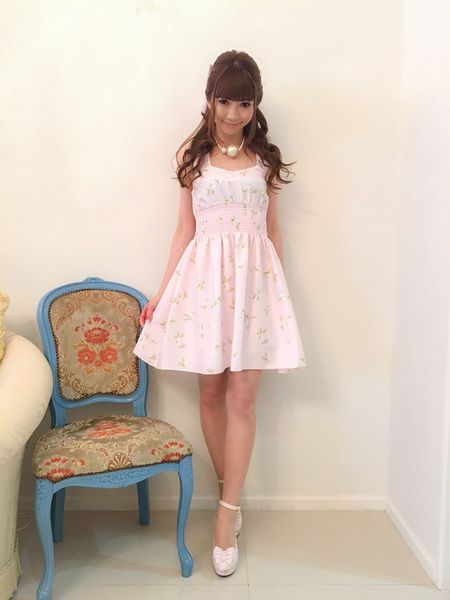 ジーザスディアマンテ 38 TOKYOプリンセスワンピII ピンク ホルター JESUS DIAMANTE - ジーザスディアマンテ 復活ぼかし薔薇柄